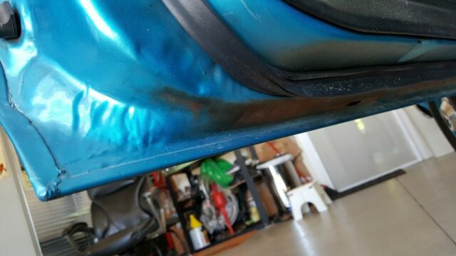 1969 Blue Chevrolet Nova Coupe