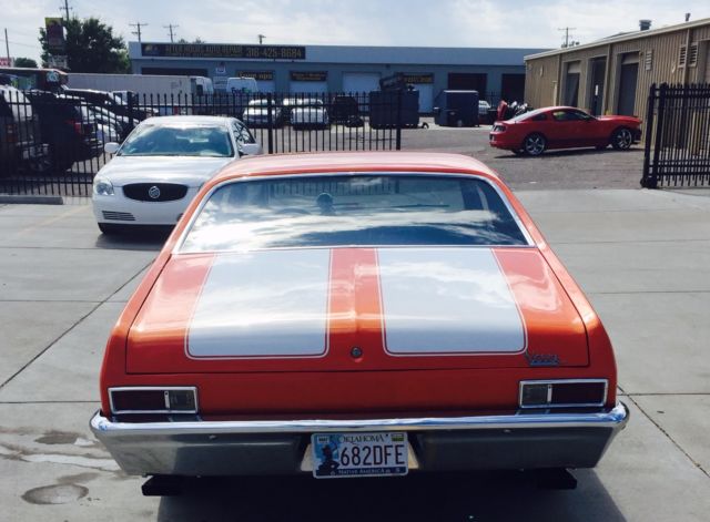 1969 Sunburst Pear Orange Chevrolet Nova Coupe