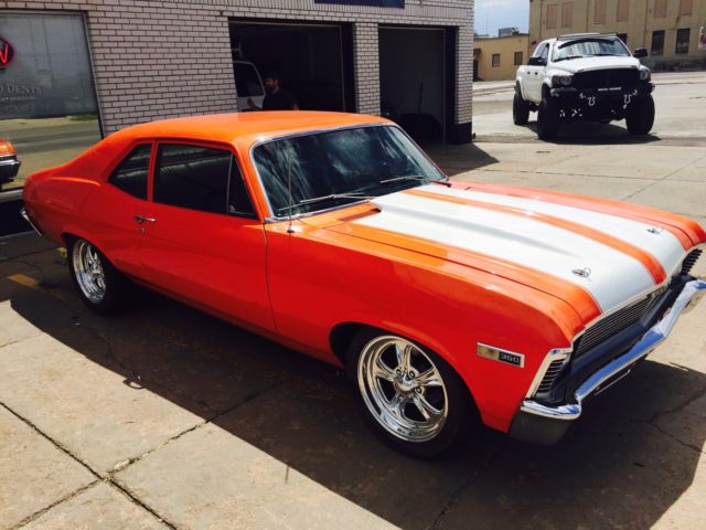 1969 Sunburst Pear Orange Chevrolet Nova Coupe