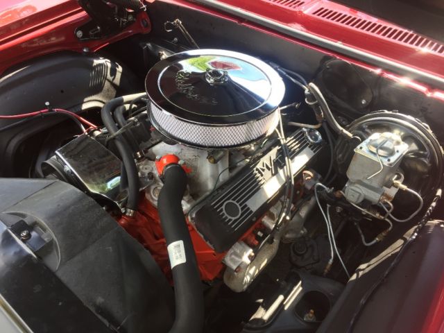 1969 Red Chevrolet Nova Coupe