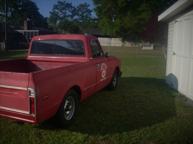 1969 RED Chevrolet C-10 Standard Cab Pickup