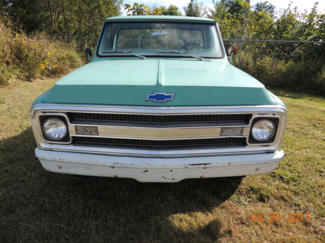 1969 green Chevrolet Other Pickups Standard Cab Pickup