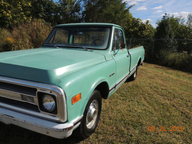 1969 green Chevrolet Other Pickups Standard Cab Pickup