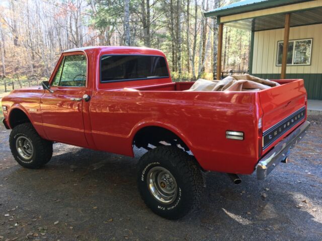 1969 Red Chevrolet C/K Pickup 1500 Standard Cab Pickup
