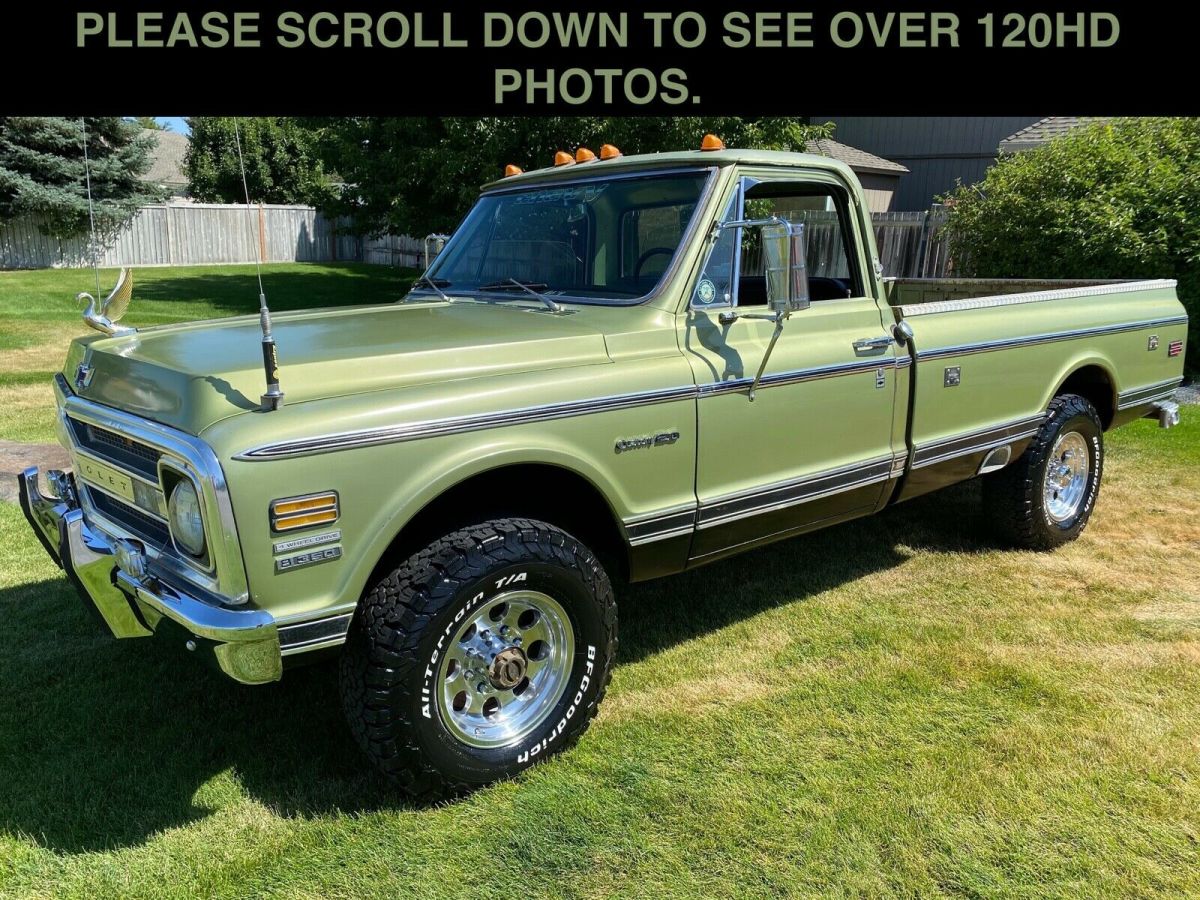 1969 GREEN Chevrolet C/K Pickup 2500 Standard Cab Pickup
