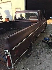 1969 Red   ISH Brown Chevrolet Other Pickups Standard Cab Pickup