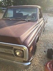 1969 Red   ISH Brown Chevrolet Other Pickups Standard Cab Pickup
