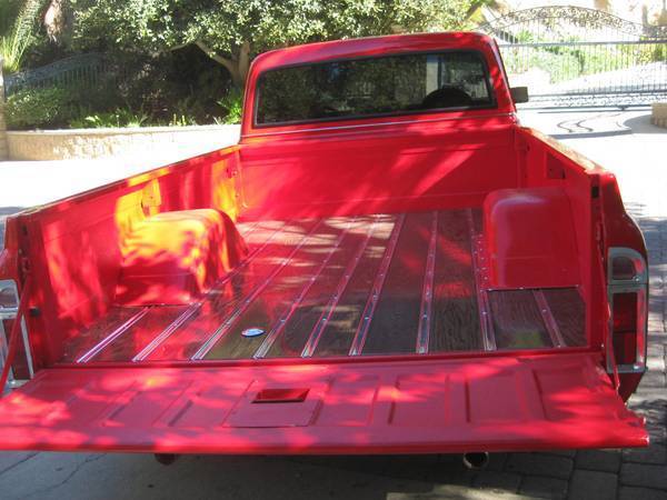 1969 Red Chevrolet C-10 Standard Cab Pickup