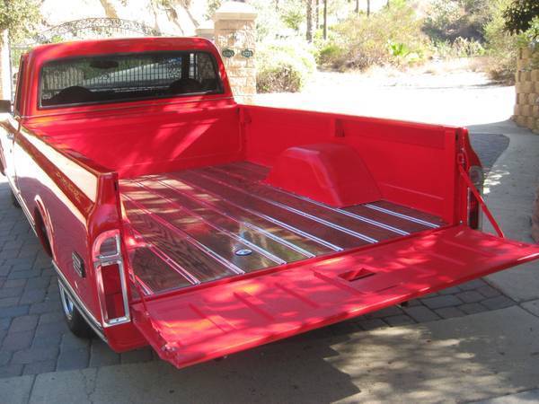 1969 Red Chevrolet C-10 Standard Cab Pickup