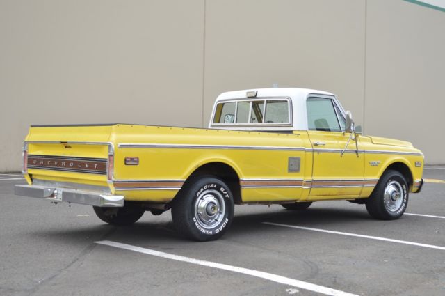 1969 Yellow Chevrolet C-10 Standard Cab Pickup