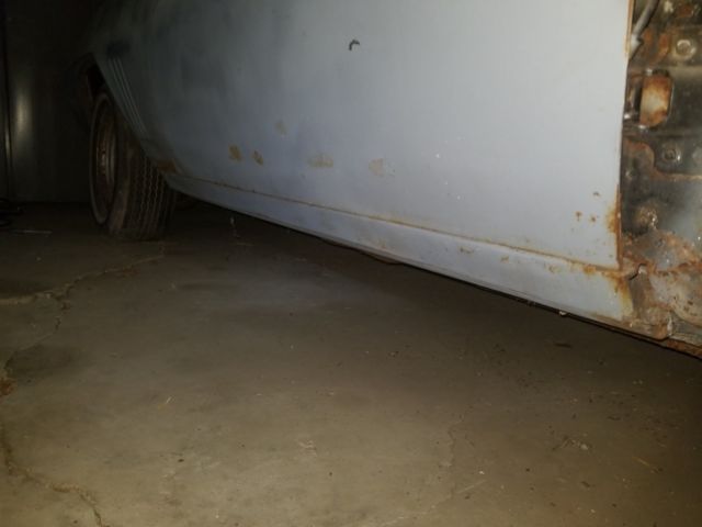 1969 Silver Chevrolet Camaro Coupe