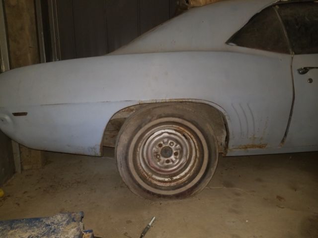 1969 Silver Chevrolet Camaro Coupe