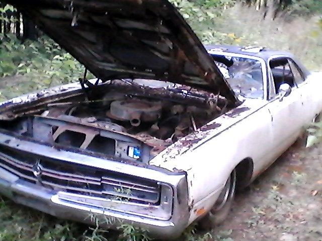 1969 White Chrysler 300 Series Coupe