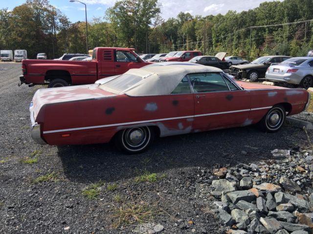 1969 Red Chrysler 300 Series Convertible