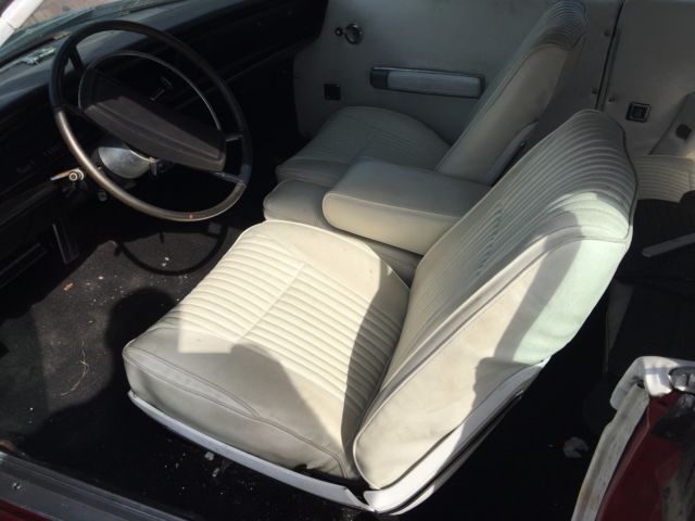 1969 Red Chrysler 300 Series Convertible