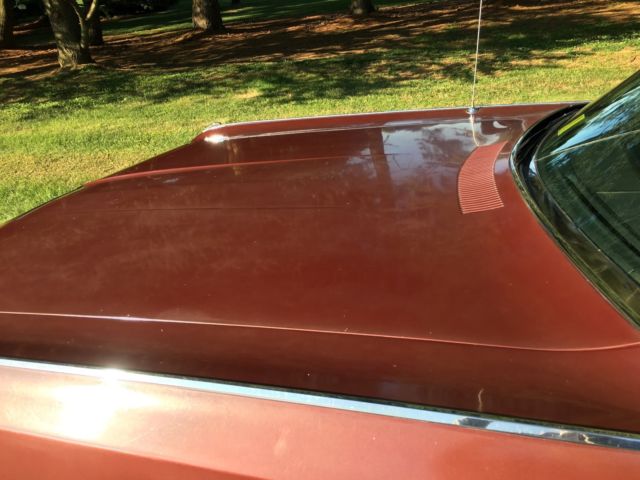 1969 Burgundy Chrysler 300 Series Convertible