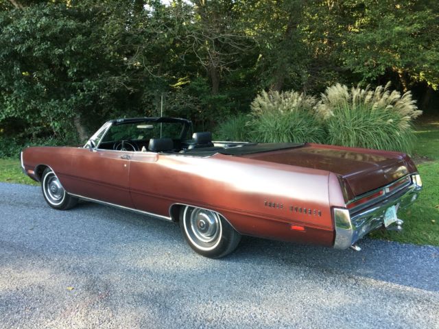 1969 Burgundy Chrysler 300 Series Convertible