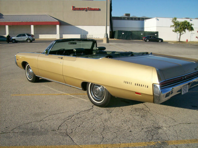 1969 Gold Chrysler 300 Series Convertible