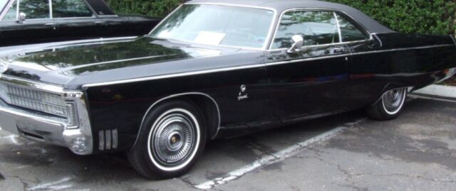 1969 Black Chrysler Imperial Coupe