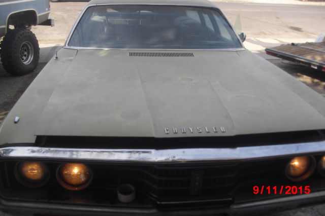 1969 green Chrysler Town & Country