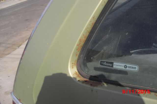 1969 green Chrysler Town & Country