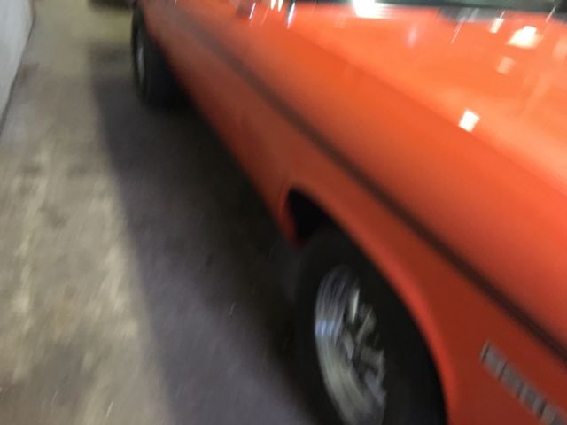 1969 Orange Chevrolet Chevelle Convertible