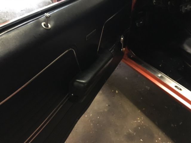 1969 Orange Chevrolet Chevelle Convertible