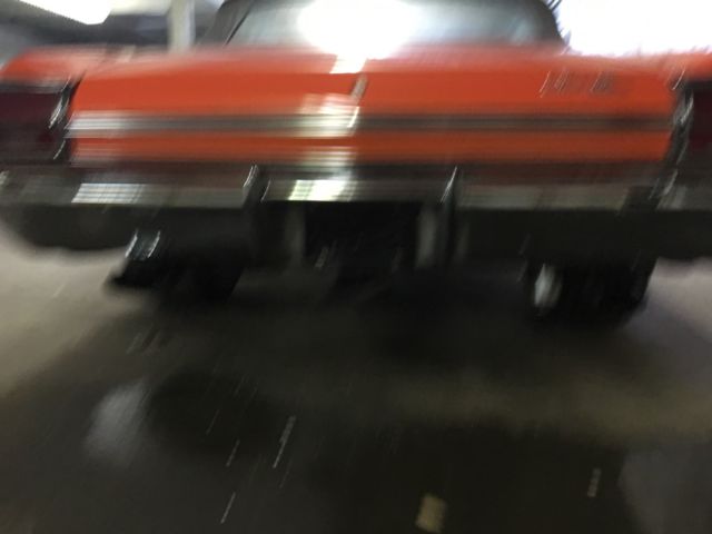 1969 Orange Chevrolet Chevelle Convertible