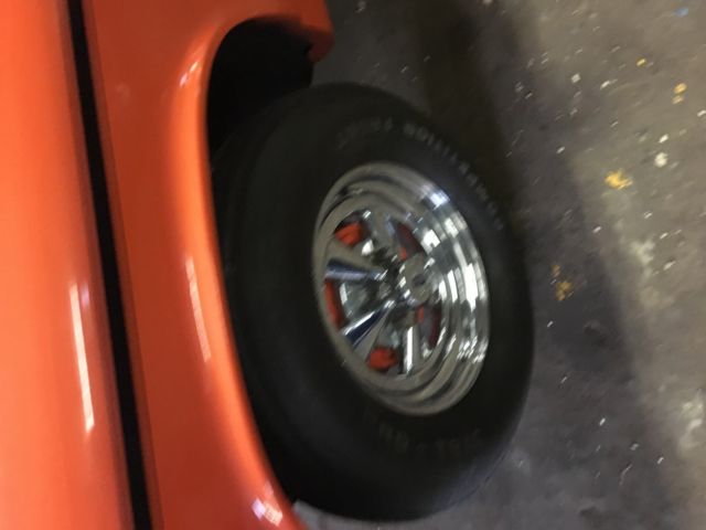 1969 Orange Chevrolet Chevelle Convertible