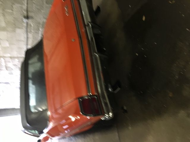 1969 Orange Chevrolet Chevelle Convertible