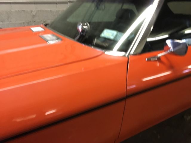 1969 Orange Chevrolet Chevelle Convertible