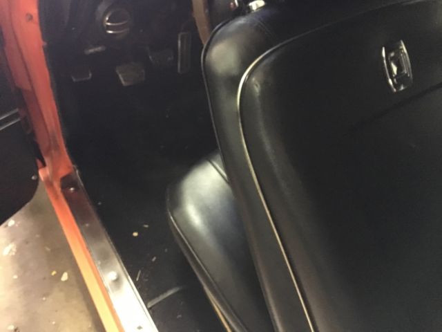 1969 Orange Chevrolet Chevelle Convertible