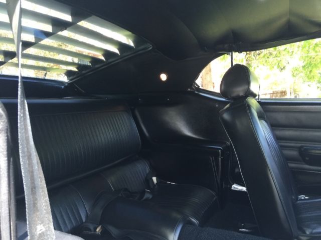 1969 Black Ford Mustang Fastback