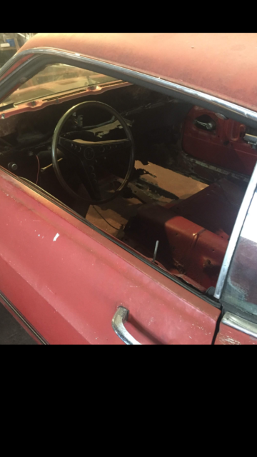 1969 T5 Candyapple Red with Low Gloss Black Ford Mustang Sportsroof