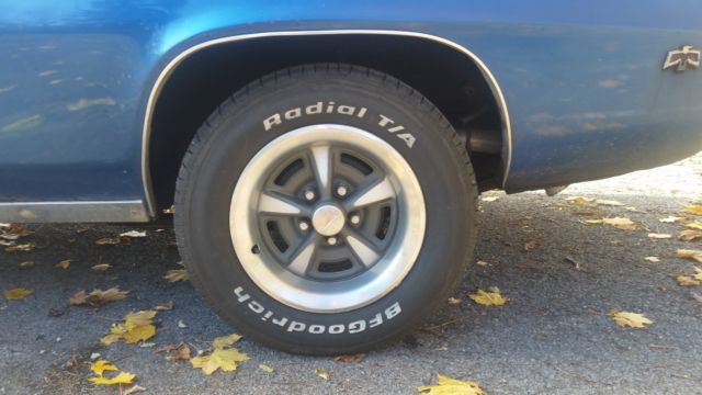 1969 Blue Pontiac Firebird Convertible