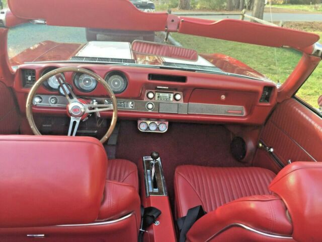 1969 Red Oldsmobile 442 Convertible