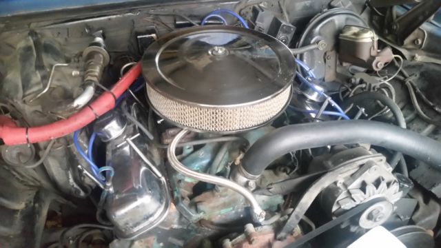 1969 Blue Pontiac Firebird Convertible