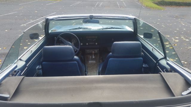 1969 Blue Pontiac Firebird Convertible