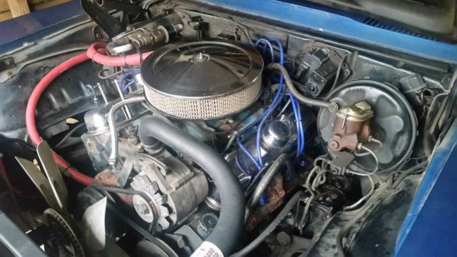 1969 Blue Pontiac Firebird Convertible