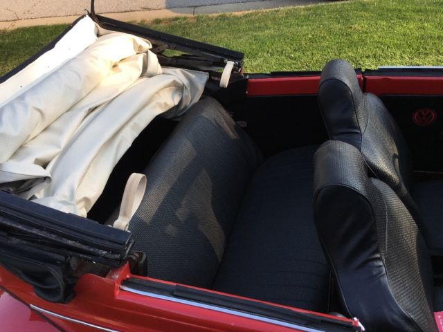 1969 Red Volkswagen Beetle - Classic Convertible