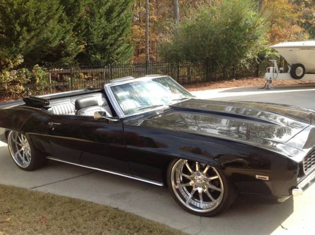 1969 Black Chevrolet Camaro