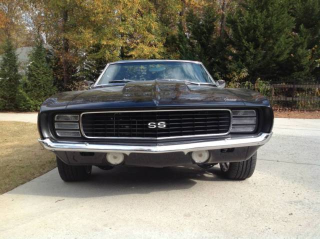 1969 Black Chevrolet Camaro