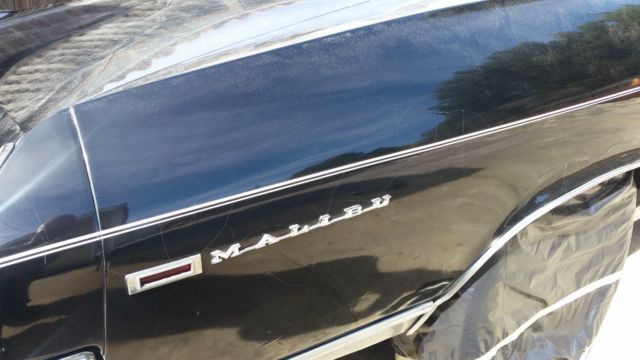 1969 Black Chevrolet Chevelle Convertible