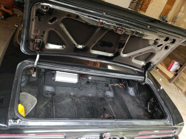 1969 Black Pontiac Firebird Convertible