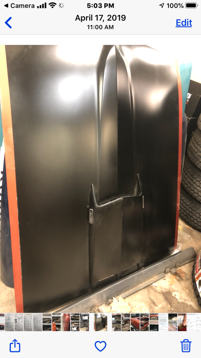 1969 Red Ford Mustang Convertible