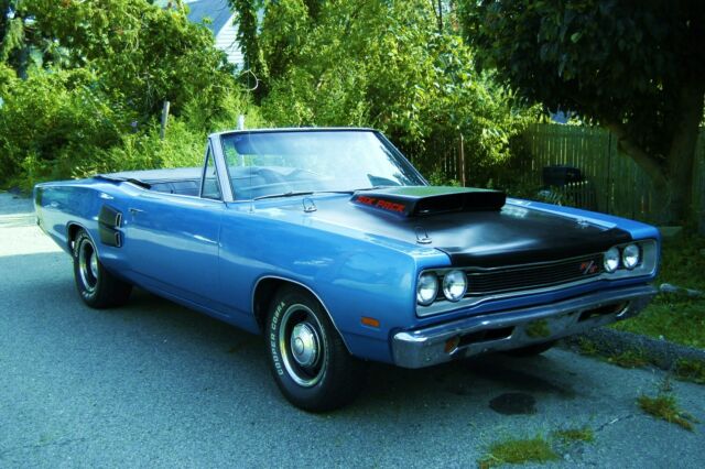 1969 Blue Dodge Coronet Convertible