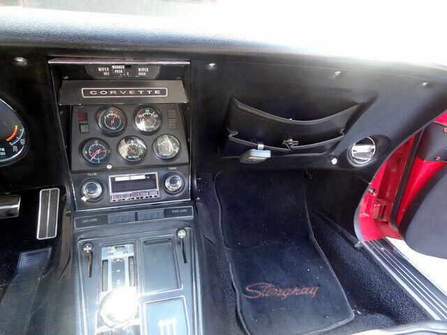 1969 Red Chevrolet Corvette Coupe