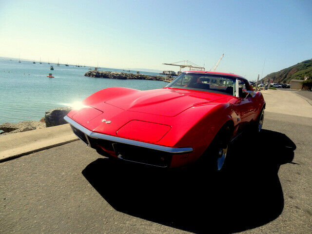 1969 Red Chevrolet Corvette Coupe