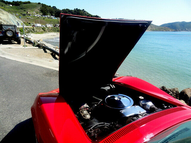 1969 Red Chevrolet Corvette Coupe