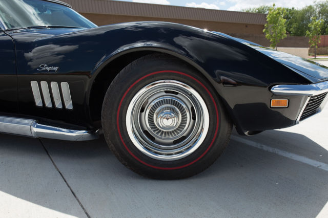 1969 Black Chevrolet Corvette Coupe